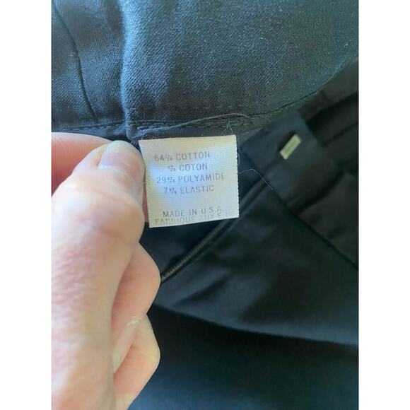 Theory Pants Womens Size 0 Black Low Rise Dressy Career Wear Office Trousers - Picture 8 of 14